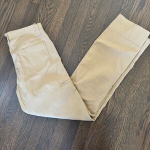 Wrangler Pants Mens 34x34 Tan All Terrain ATG Straight Leg Stretch Nylon NEW TAG